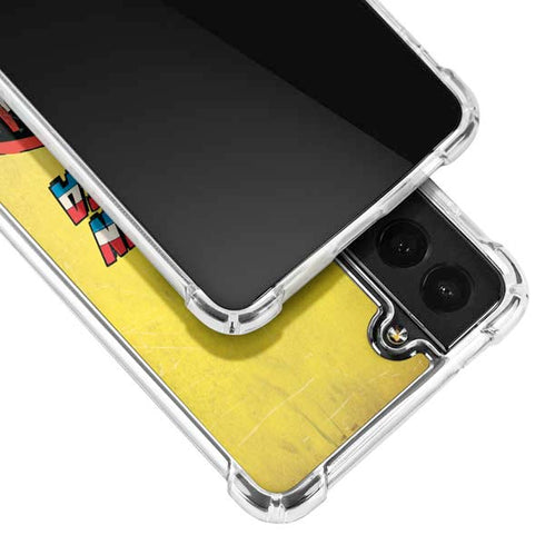 Marvel Classic Comics Captain America Galaxy S21 FE Clear Case