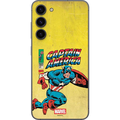 Marvel Classic Comics Captain America Galaxy S23 FE Skin