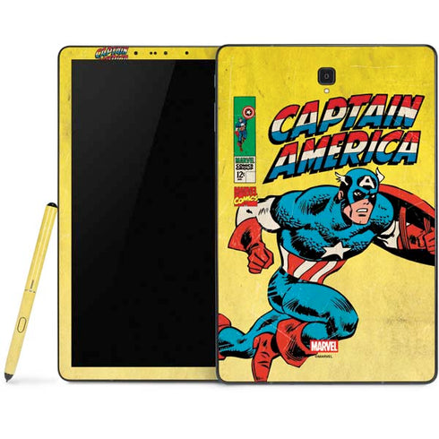 Marvel Classic Comics Captain America Samsung Galaxy Tab Skin