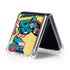 Marvel Classic Comics Captain America Galaxy Z Flip5 5G Clear Case