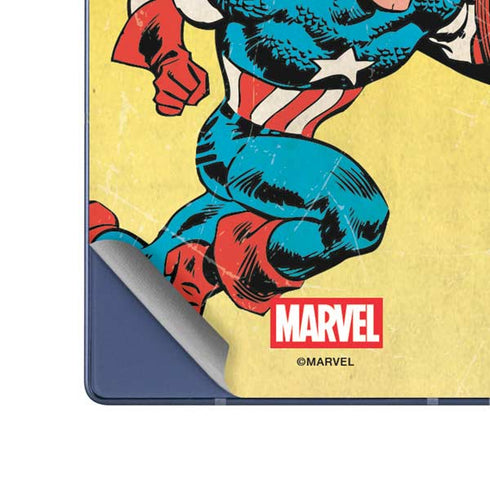 Marvel Classic Comics Captain America Galaxy Z Fold6 Skin