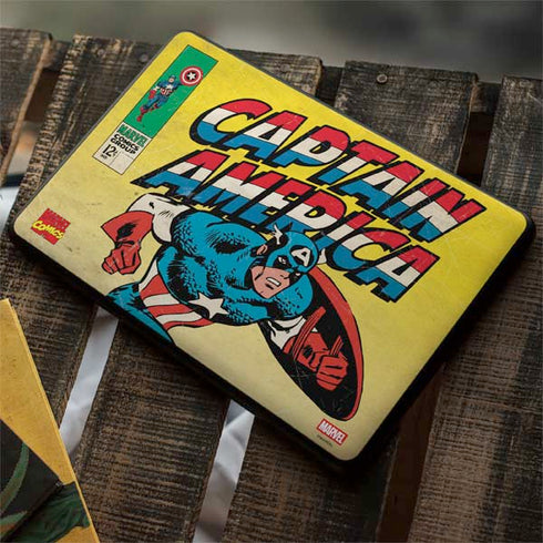 Marvel Classic Comics Captain America Google Pixelbook Go Skin