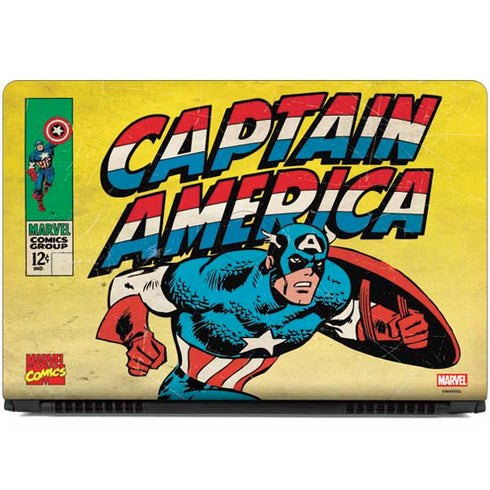 Marvel Classic Comics Captain America Dell Inspiron Skin