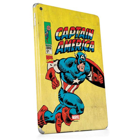 Marvel Classic Comics Captain America Apple iPad Skin