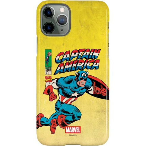 Marvel Classic Comics Captain America iPhone 11 Pro Lite Case