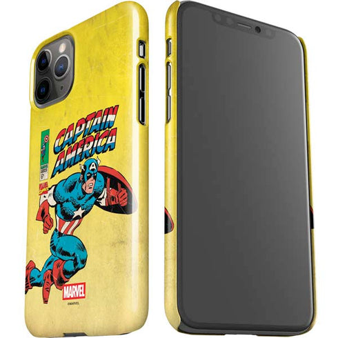 Marvel Classic Comics Captain America iPhone 11 Pro Lite Case