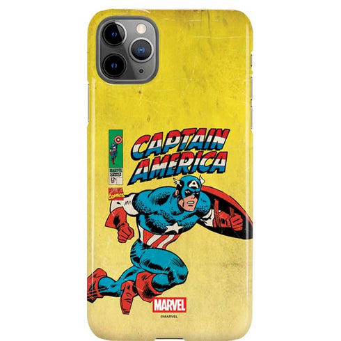 Marvel Classic Comics Captain America iPhone 11 Pro Max Lite Case