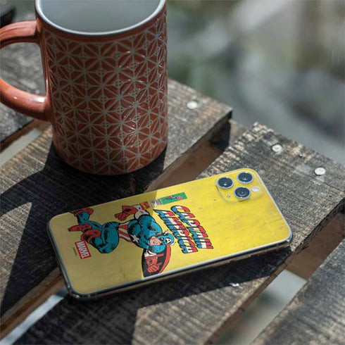 Marvel Classic Comics Captain America iPhone 11 Pro Max Skin