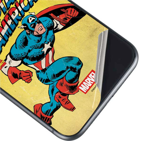 Marvel Classic Comics Captain America iPhone 11 Skin