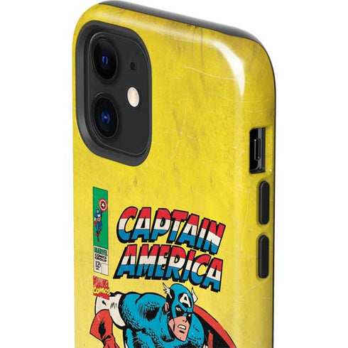 Marvel Classic Comics Captain America iPhone 12 Mini Impact Case