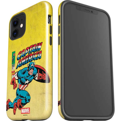 Marvel Classic Comics Captain America iPhone 12 Mini Impact Case