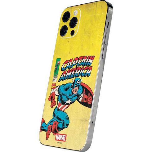 Marvel Classic Comics Captain America iPhone 12 Pro Skin
