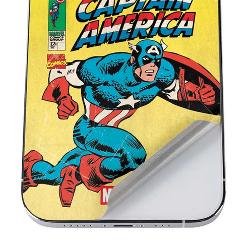 Marvel Classic Comics Captain America iPhone 12 Pro Skin