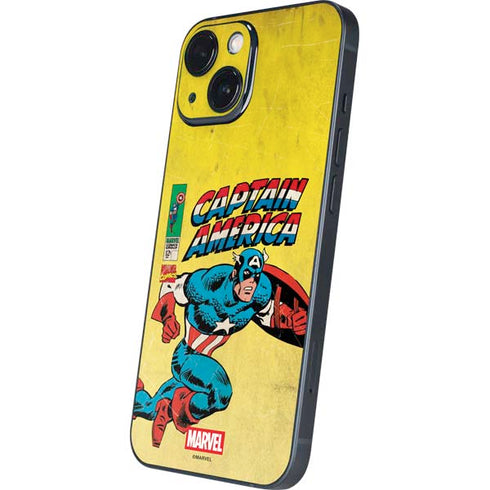 Marvel Classic Comics Captain America iPhone 13 Mini Skin