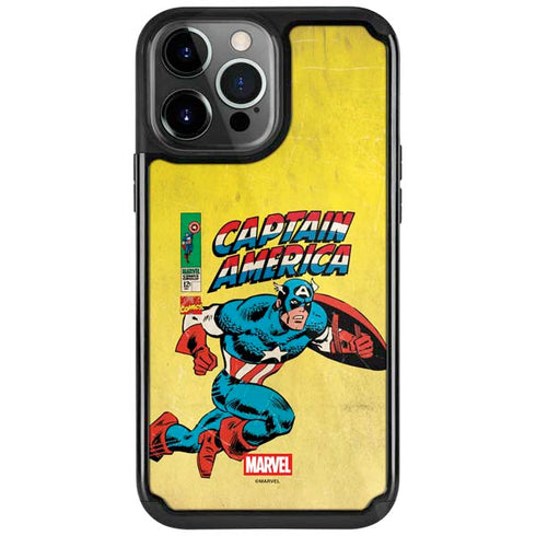 Marvel Classic Comics Captain America iPhone Cases