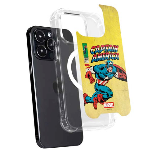 Marvel Classic Comics Captain America iPhone 16 Pro MagSafe Case