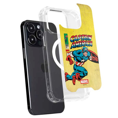 Marvel Classic Comics Captain America iPhone 16 Pro Max MagSafe Case