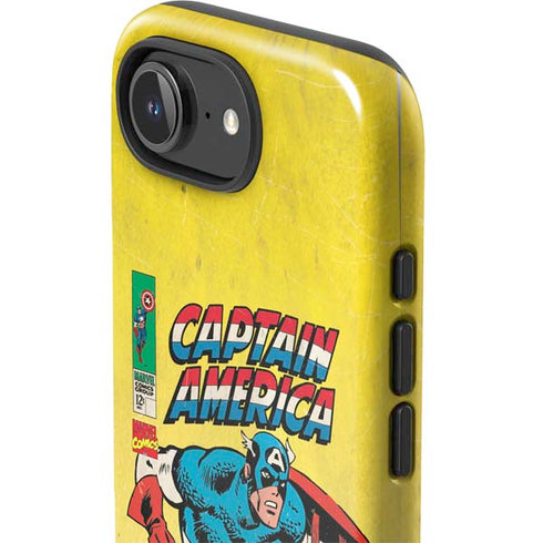 Marvel Classic Comics Captain America iPhone 16e Impact Case