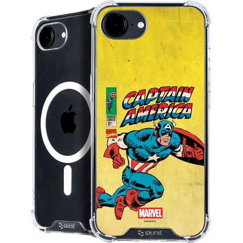 Marvel Classic Comics Captain America iPhone 16e MagSafe Case