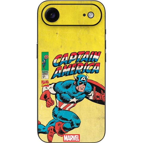 Marvel Classic Comics Captain America iPhone 17 Air Skin
