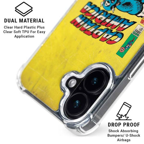 Marvel Classic Comics Captain America iPhone 17 MagSafe Case