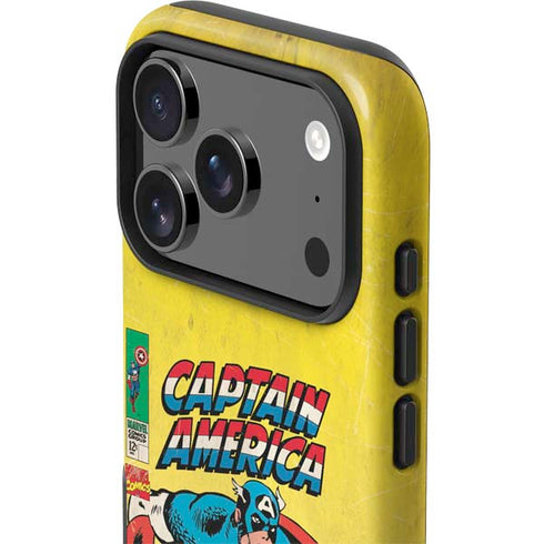 Marvel Classic Comics Captain America iPhone 17 Pro Impact Case