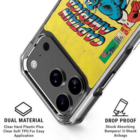 Marvel Classic Comics Captain America iPhone 17 Pro MagSafe Case