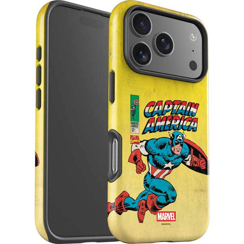 Marvel Classic Comics Captain America iPhone 17 Pro Max Impact Case
