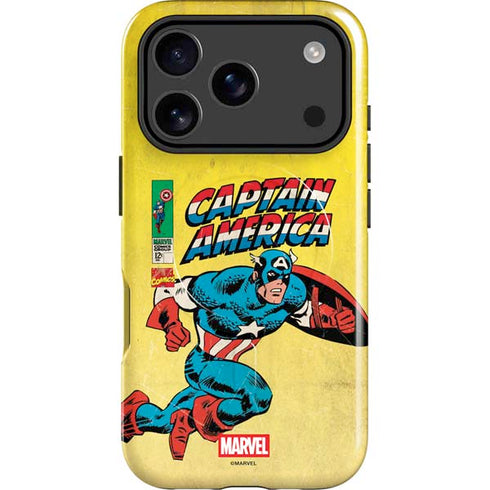 Marvel Classic Comics Captain America iPhone 17 Pro Max Magsafe Impact Case