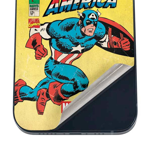 Marvel Classic Comics Captain America iPhone 17 Skin