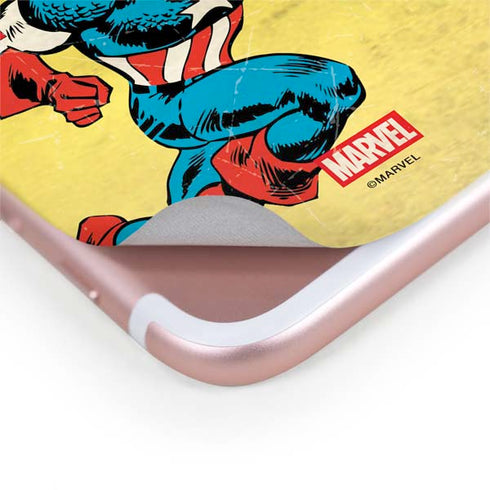 Marvel Classic Comics Captain America iPhone 8 Plus Skin
