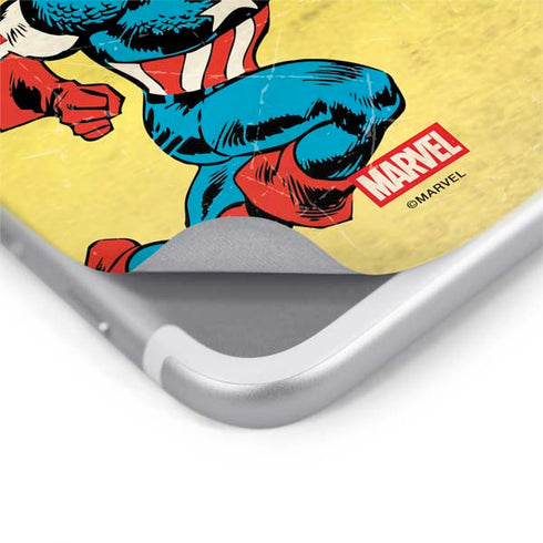 Marvel Classic Comics Captain America iPhone 8 Skin