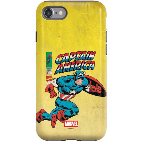 Marvel Classic Comics Captain America iPhone SE (2nd & 3rd Gen) Pro Case