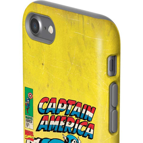Marvel Classic Comics Captain America iPhone SE (2nd & 3rd Gen) Pro Case