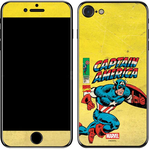 Marvel Classic Comics Captain America iPhone SE (2nd & 3rd Gen) Skin