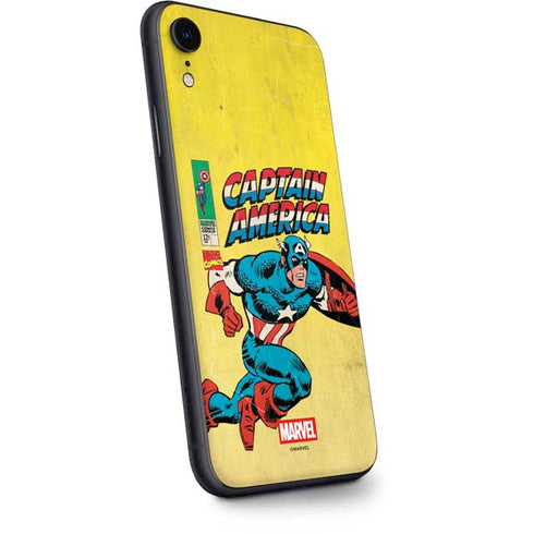 Marvel Classic Comics Captain America iPhone XR Skin