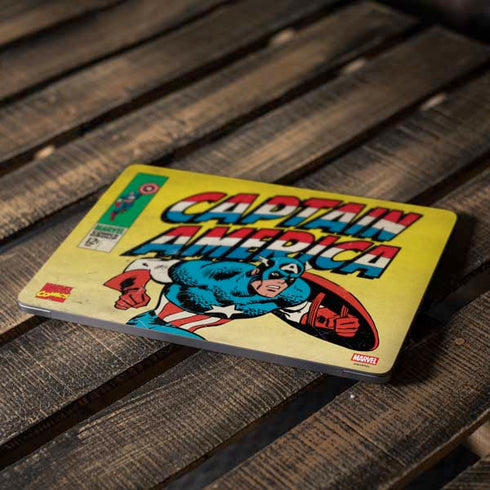Marvel Classic Comics Captain America Apple MacBook Air Skin