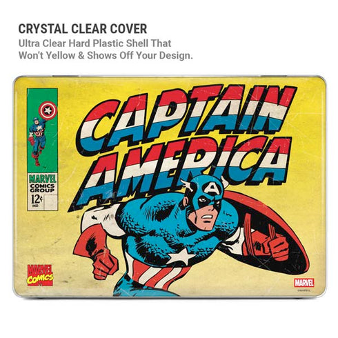 Marvel Classic Comics Captain America MacBook Air 15in (2023-2025) Case plus Skin