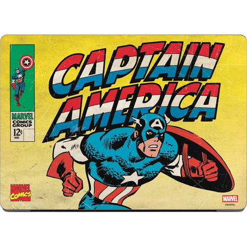 Marvel Classic Comics Captain America MacBook Pro 14in (2021-24) Skin