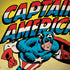 Marvel Classic Comics Captain America MacBook Skins