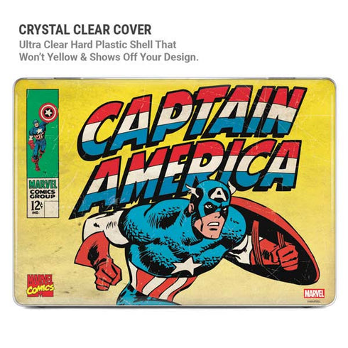 Marvel Classic Comics Captain America MacBook Pro 16in (2019-20) Case plus Skin