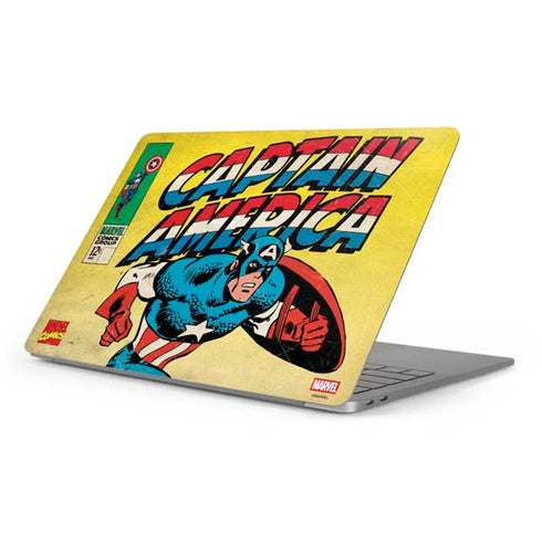 Marvel Classic Comics Captain America Apple MacBook Pro 16-inch Skin