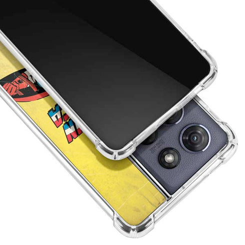 Marvel Classic Comics Captain America Moto G Play 5G (2025) Clear Case