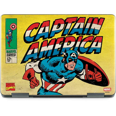 Marvel Classic Comics Captain America Notebook 9 Pro 13in (2017) Skin