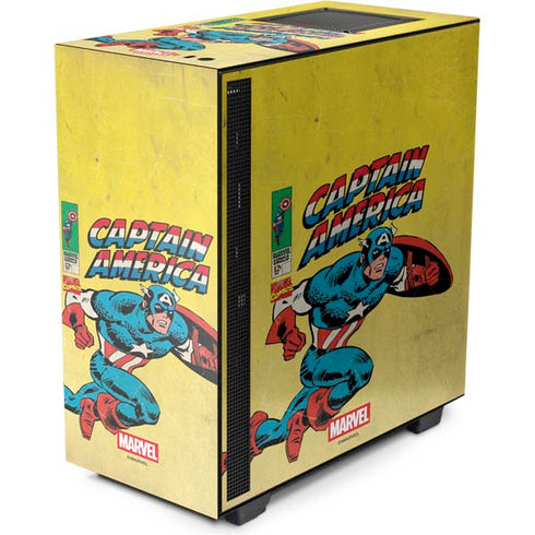 Marvel Classic Comics Captain America NZXT H510 Compact ATX Mid-Tower Case Skin
