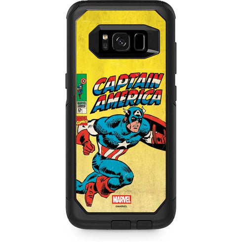 Marvel Classic Comics Captain America Otterbox Commuter Galaxy Skin