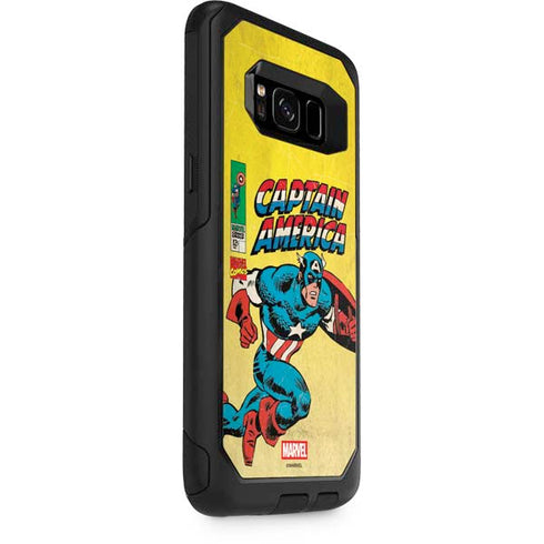 Marvel Classic Comics Captain America Otterbox Commuter Galaxy Skin