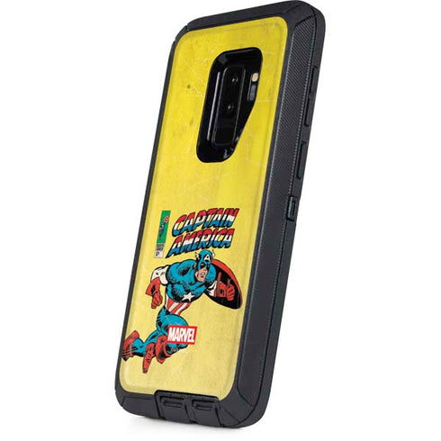 Marvel Classic Comics Captain America Otterbox Defender Galaxy Skin