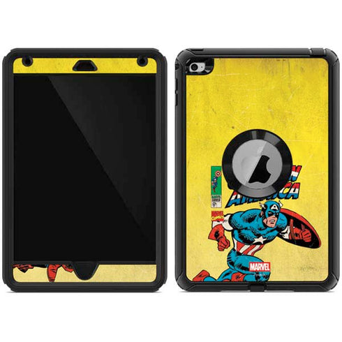 Marvel Classic Comics Captain America Otterbox Defender iPad Skin
