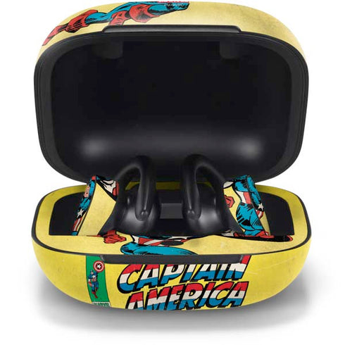 Marvel Classic Comics Captain America PowerBeats Pro Skin